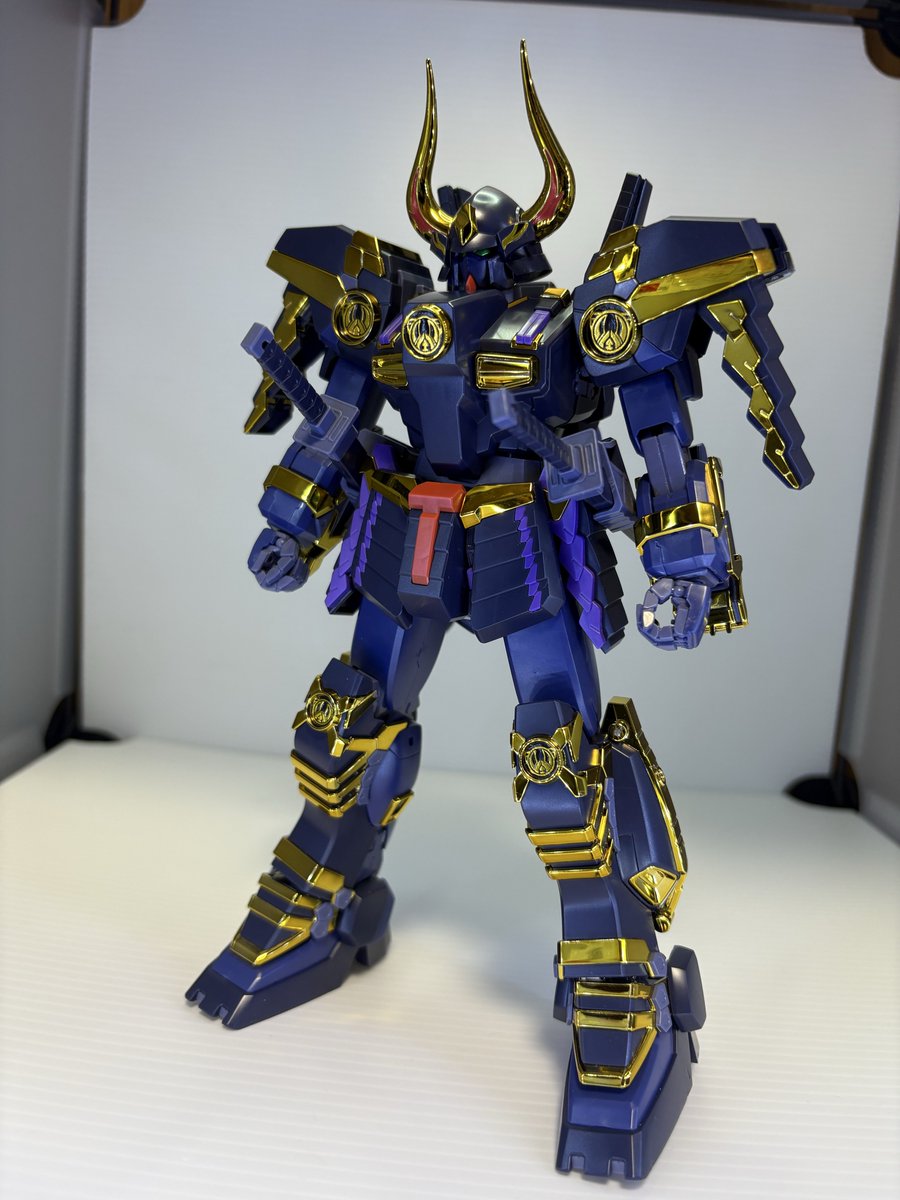 BwXColors's tweet photo. #ガンプラ
MG武者ガンダムMk-Ⅱできました！なんとかこどもの日に間に合いました！ https://t.co/jkpQ43SVKf