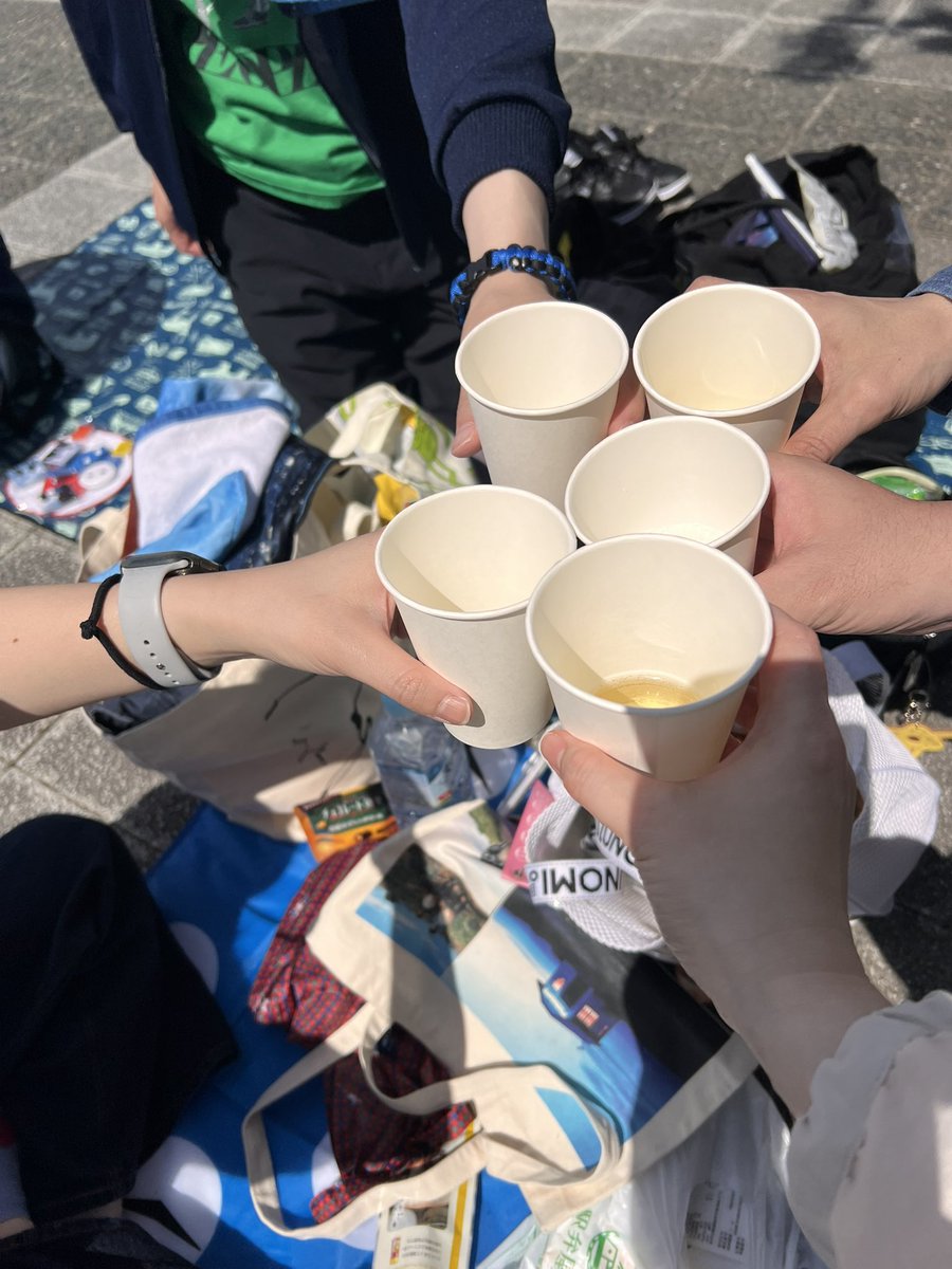 2日目始まる前
岩沢さんに捧ぐビール🍻