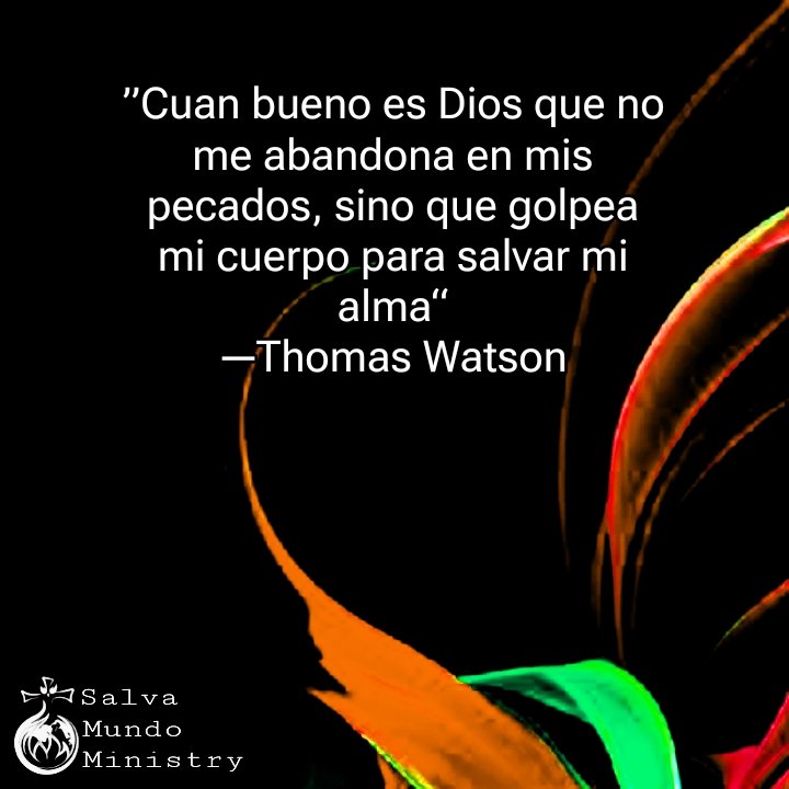 BHijodeDios's tweet photo. 📌”Cuan bueno es Dios que no me abandona en mis pecados, sino que golpea mi cuerpo para salvar mi alma“
👤—Thomas Watson💠 https://t.co/1Ws9ct0ToN