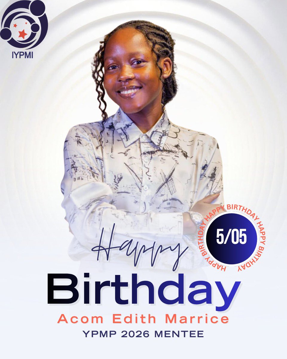 YPMP_Ug's tweet photo. Happy birthday @EdithMarrice24 

May this new year be more fruitful. 

From everyone at IYPMI, we wish you growth in all areas of your life. https://t.co/vgYV5loKYK