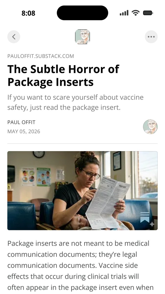 Paul Offit tweet media