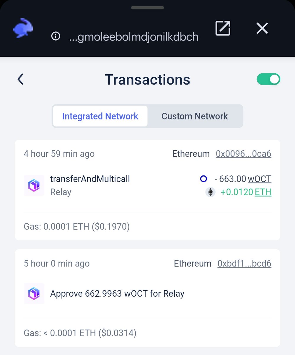 How To Claim $OCT Token Price Hard Pump 👀

Easy Way - 

 0xio Wallet - chromewebstore.google.com/detail/0xio-wa…

< Import Octra Wallet 

Go Link - bridge.0xio.xyz

Connect Evm And 0xio Wallet 

Bridge OCT To wOCT
Load 1$ Ethereum Fees ✅