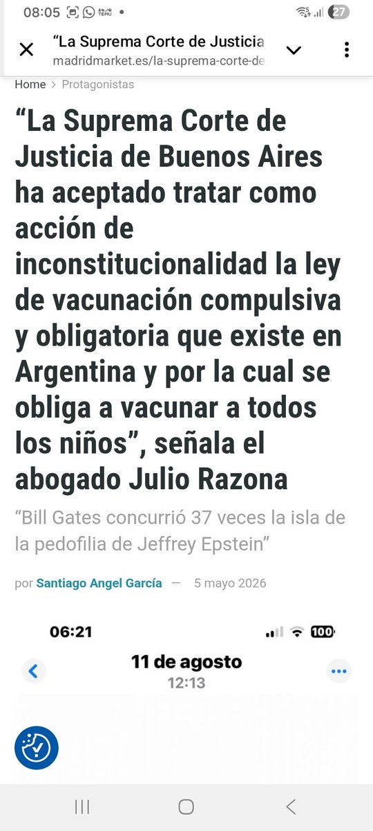 eldulio's tweet image. #Argentina . En negocio de la Salud ? 
#Urgente 

 Nota para el medio español Madrid Market sobre los negociados con la salud en la Argentina

madridmarket.es/solo-con-la-va…