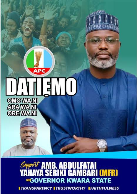 kingzeedabdul's tweet photo. The popularity of Yahaya Seriki is not accidental.
It is the result of years of consistency, generosity, and commitment to the people of Kwara.
The people know their own.
#Amba4Kwara https://t.co/hQllohZNXE