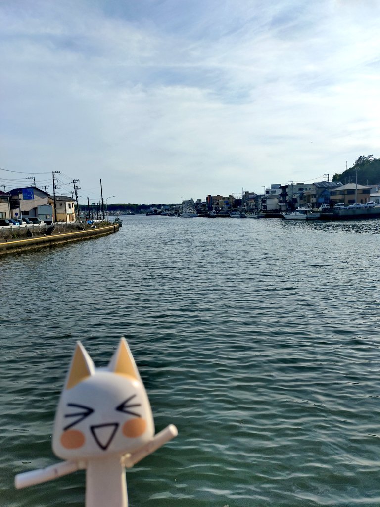 北条湾の突き当たりでぼーっとしてるのも好き！
