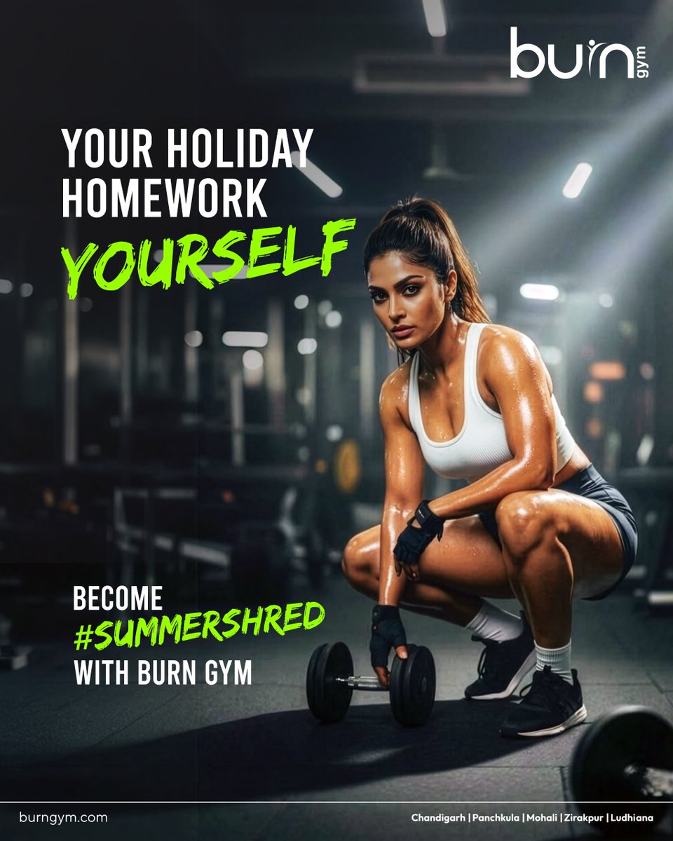 burngym's tweet image. This summer, don’t just show up.
Show results.

Shred the excuses.
Build the discipline.
Step into your strongest self.

Join Burn Gym and make today your Day One.

#BurnGym #SummerTransformation #NoExcuses #DayOne #StrongerEveryday