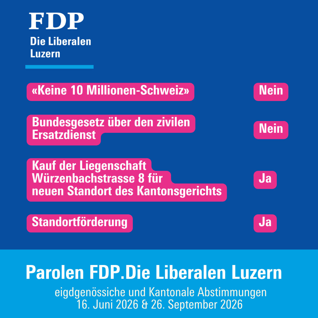 FDP Luzern tweet media