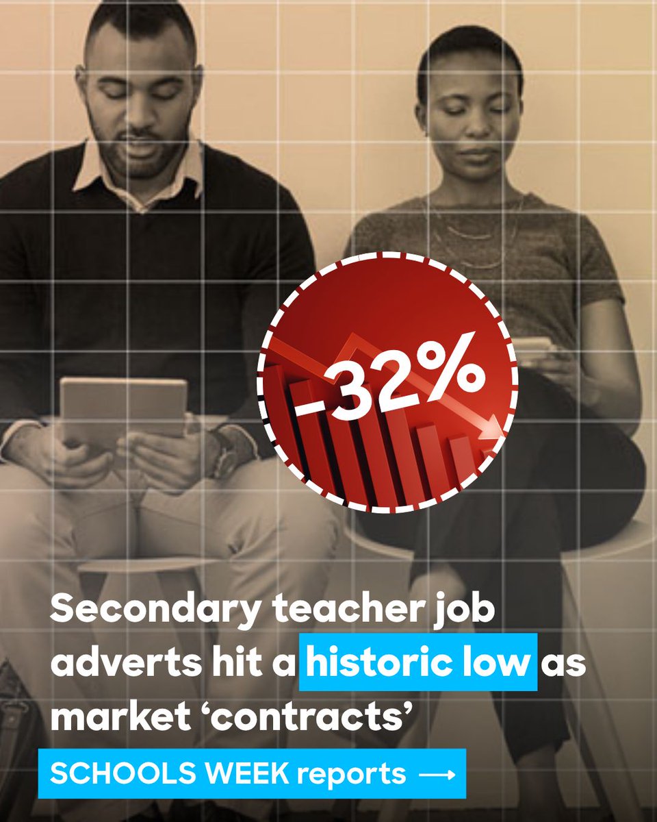 SchoolCuts's tweet photo. Teacher vacancies have hit a historic low – but it’s not good news. It’s a systemic collapse. https://t.co/WAihdEsEej