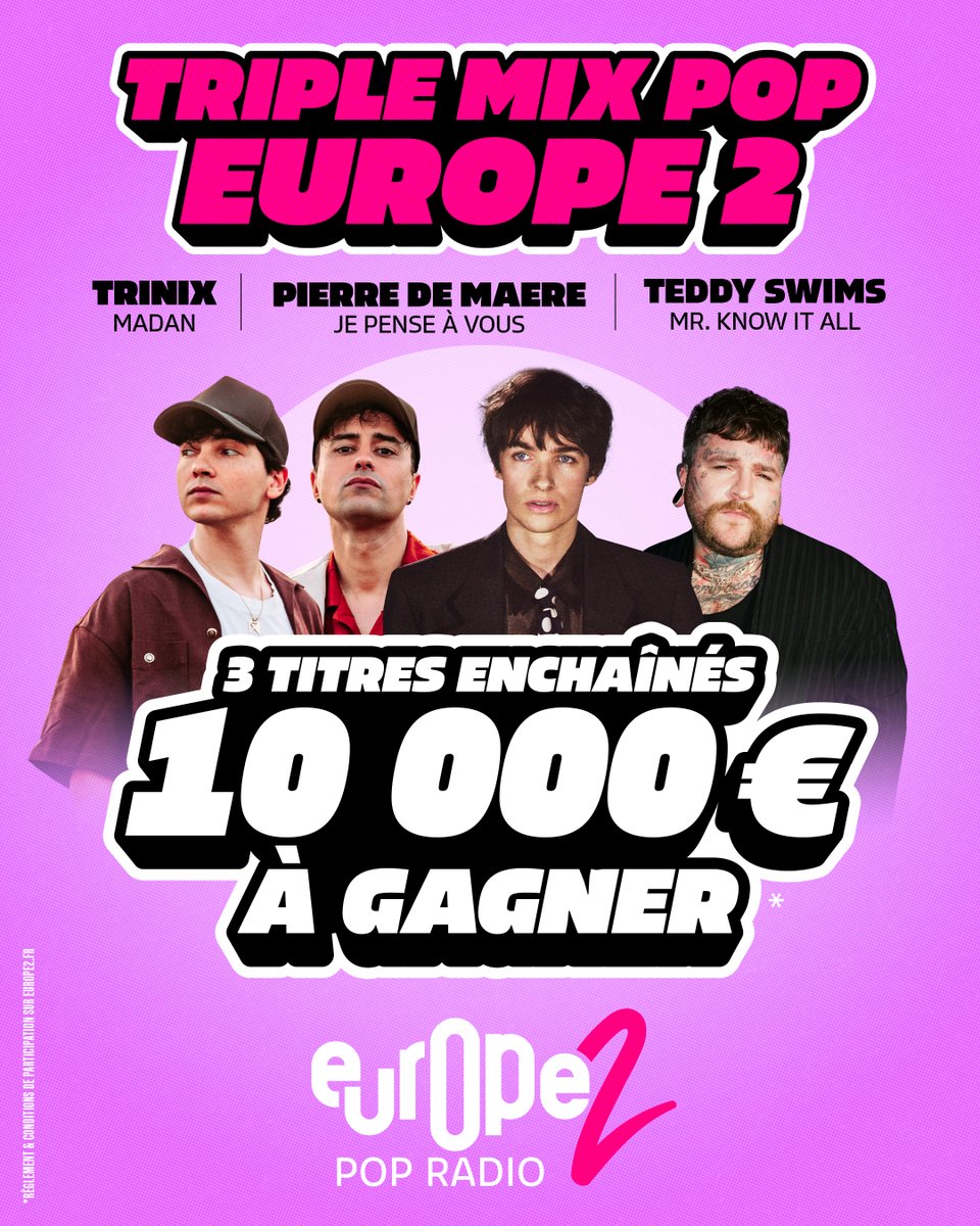 Europe 2 | Pop Radio tweet media