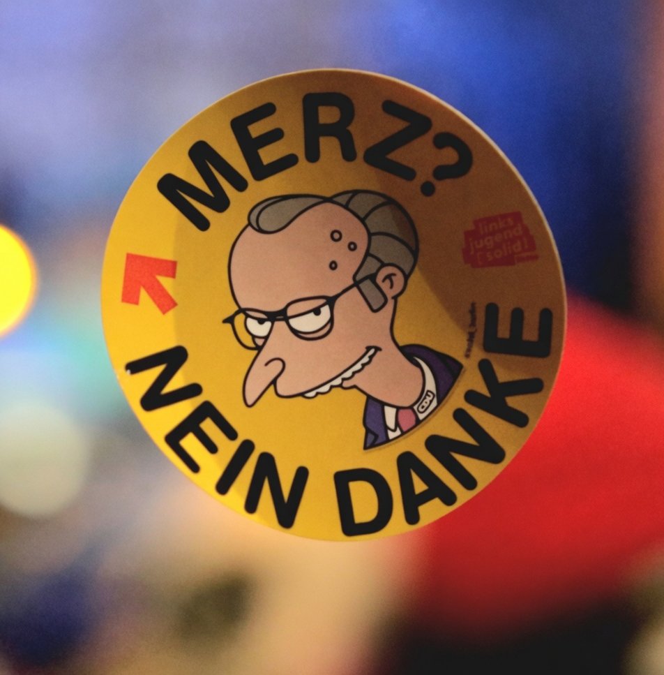 Merz ist jetzt ungefähr so beliebt wie Mr. Burns..