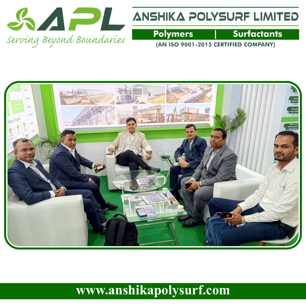 APLGroupIndia's tweet photo. Meaningful connections and great opportunities at ChemExpo India 2026.
Glad to engage and explore future collaborations.
#AnshikaPolysurfLimited #ChemExpoIndia2026 #Networking #Polymers #Surfactants #B2B #Innovation https://t.co/fgHNakY4LN