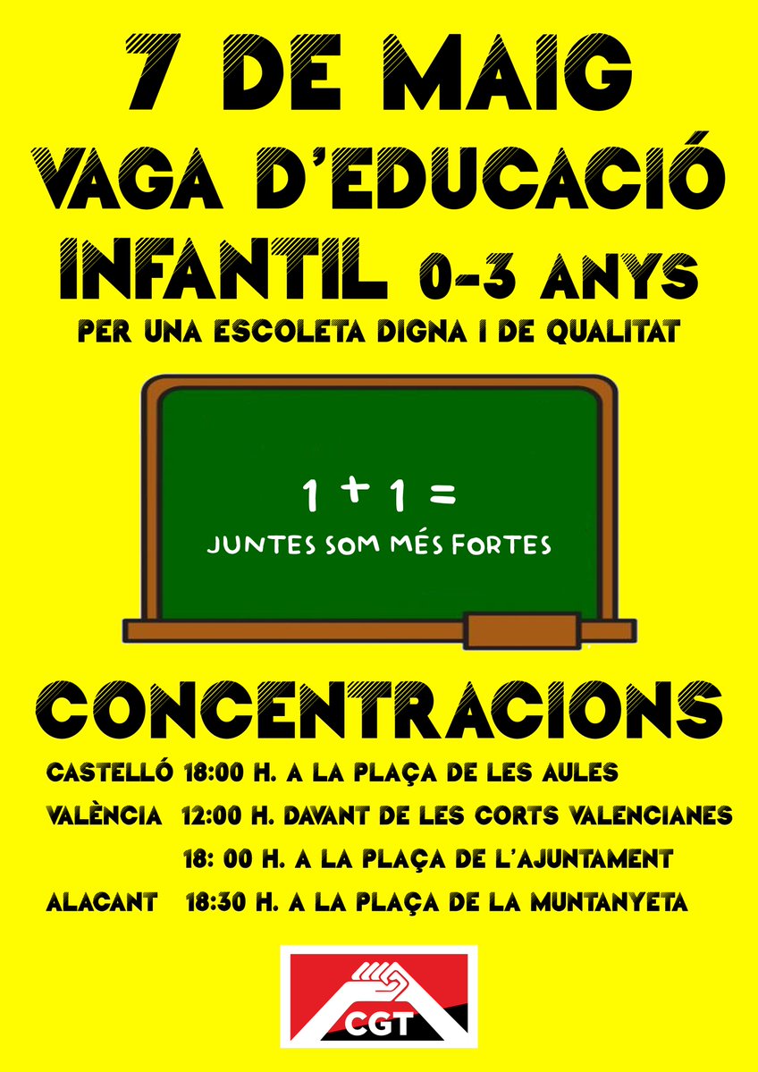 CGT País Valencià I Múrcia tweet media