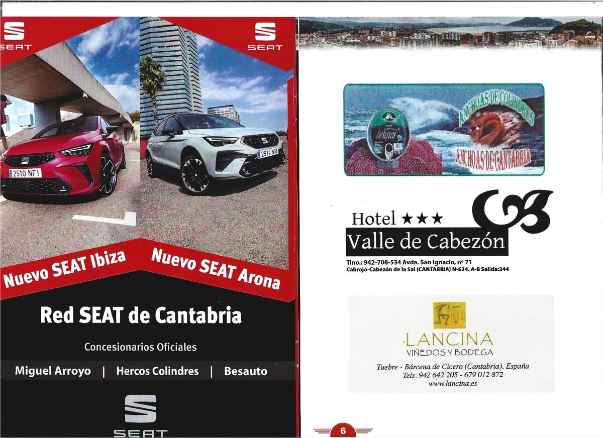 Seat600Cantabro's tweet photo. Pocos días faltan para XII Concentración Nacional #Seat600 #Cantabria 2026, queremos agradecer la ayuda y cooperación de @Cantabriaes y @aytolaredo, así como aportaciones de los innumerables Patrocinadores, que año tras año, nos acompañan y hacen posible conocer @cant_infinita https://t.co/etAJ1RW5m3