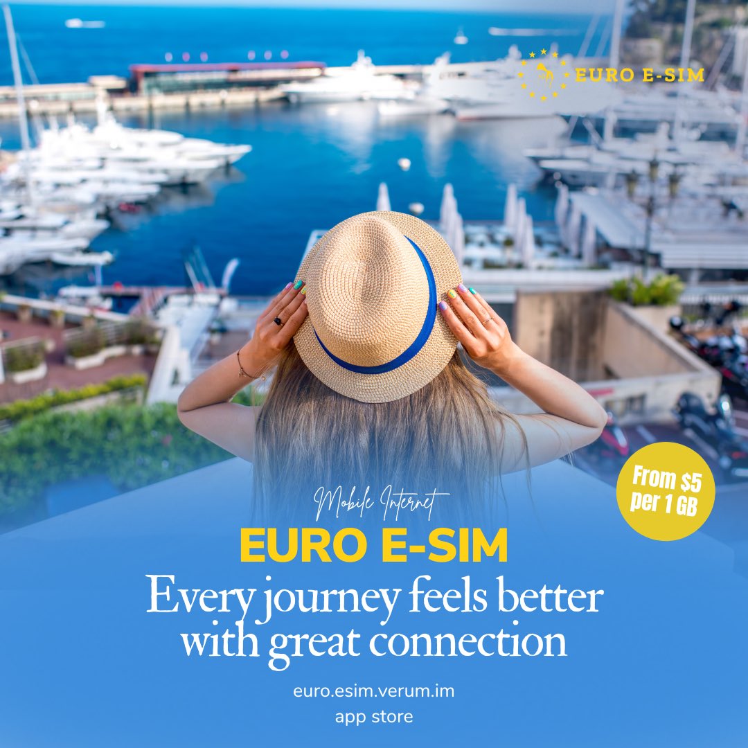 EuroEsim's tweet image. Every journey feels better with great connection 🌍✈️ With Euro E-SIM, we’re always with you — delivering fast, reliable internet wherever you travel.

Stay connected. Travel smarter.

📲 euro.esim.verum.im

#EuroEsim #eSIM #StayConnected #Travel