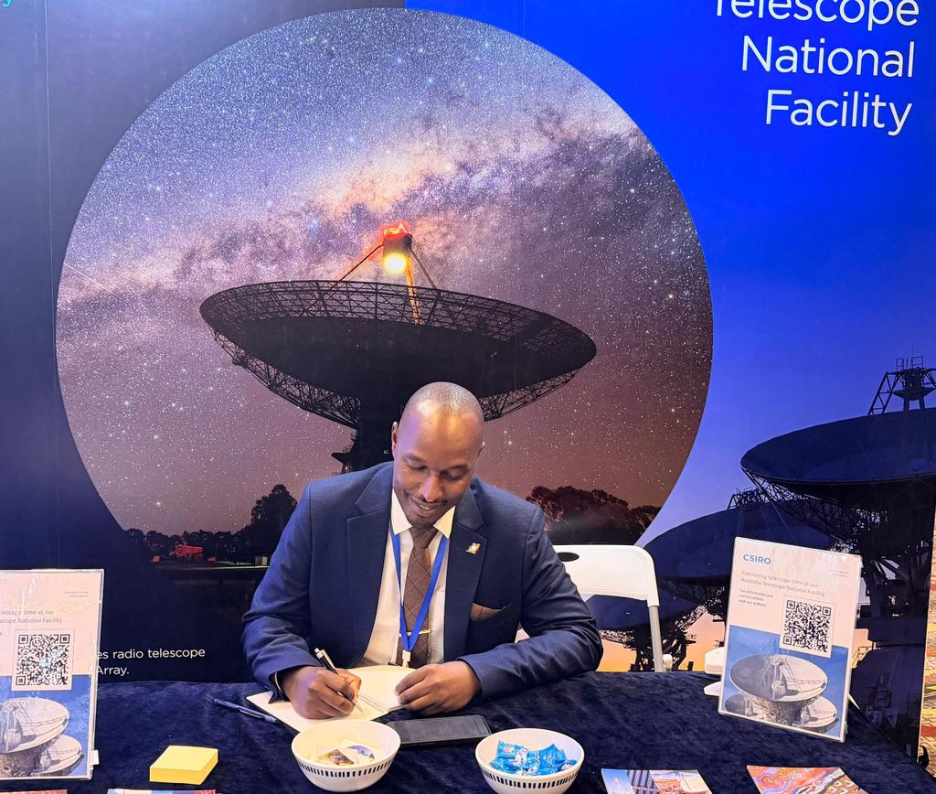 nrmwesternug's tweet photo. #HongKong:-“Sustainability in space is not preservation alone; it is intelligent continuity of access, use, & responsibility."

"With-in this global shift, Africa must not stand outside the architecture of sustainable space development. With growing satellite dependence for communication, climate services,  & development, the continent must embed sustainability into its emerging space." Hon. Eng. Jonard Asiimwe Akiiki.
@AaronKaviiri @BavuleOfficial @influencer74 @JonardAstronext 
@NyonyoziUg @Lumpemediaug