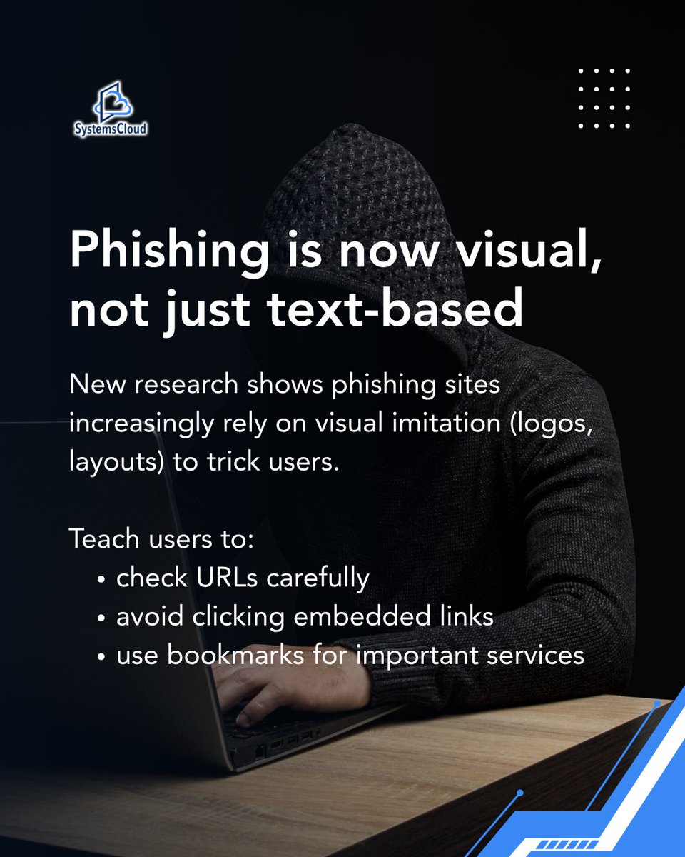 Systemscloudgrp's tweet photo. #phishingalert #securitytips #cloudsecurity https://t.co/SV8OAU6fVs
