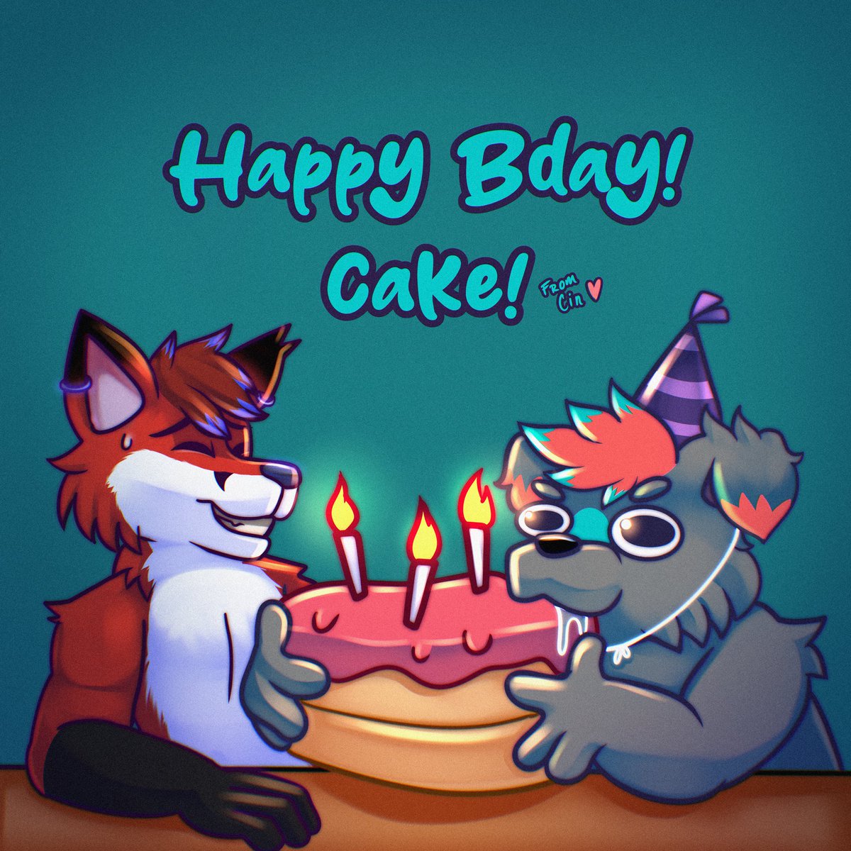 CakeDaDawg's tweet photo. Guess what today is :3c
🎨 - @cinicalvoice 💚 https://t.co/VD9EY2qTe0