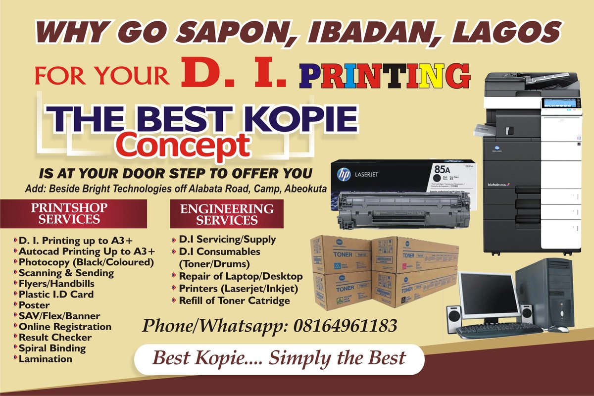 Official_US_man's tweet photo. @the_millenium1 Cake topper print, colored printing at camp junction call 08121439083 https://t.co/XegiNMXiCQ