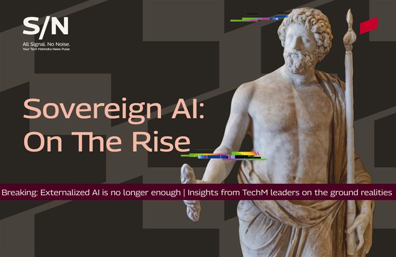 tech_mahindra's tweet photo. Breaking: #SovereignAI is on the rise.

New regulations, geopolitical changes, and the downsides of relying on externalized #AI models mean one thing: Enterprises can no longer treat control over their AI as optional.

If AI models help make compliance or strategic decisions, the organization using them must be the one governing it.

In this edition of S/N: All Signal. No Noise., Sham Arora, Amol Phadke, and @nickmalhotra weigh in.

🔗 Read on and subscribe now: https://t.co/wQPtRZBr9A

#ScaleAtSpeed #ThoughtLeadership #Newsletter