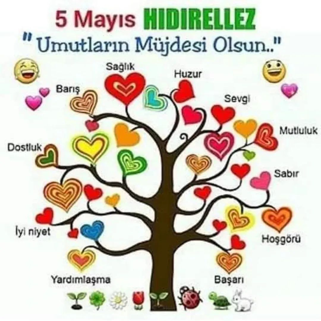 Darda kalanların zorda kalanların yardımcısı Hızır ile denizlerin hakimi İlyas’ın buluştukları gündür Hıdırellez. Dualarımız kabul olsun.. Hoş geldin #hıdırellez 🌹