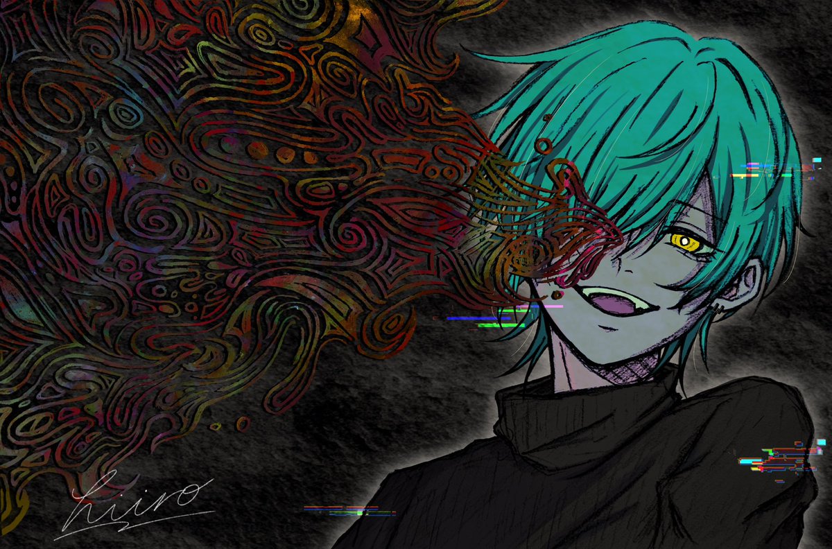 _untitled_53's tweet photo. #ゴールデンウィークSNS展覧会2026
人の貌した人外を描くのが大好きです https://t.co/RtlC8fvXZ6