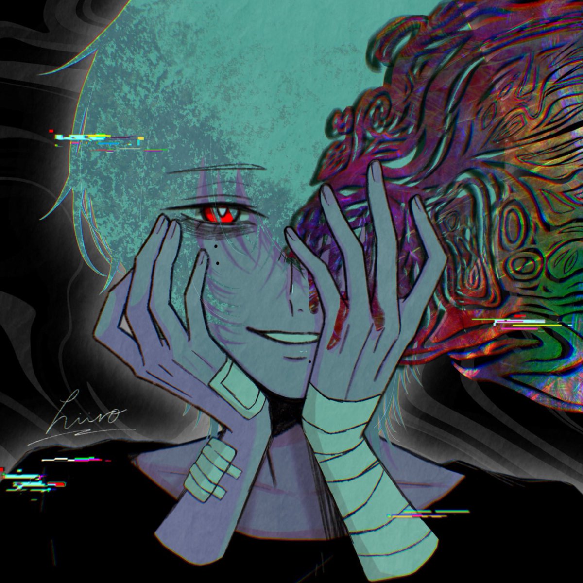 _untitled_53's tweet photo. #ゴールデンウィークSNS展覧会2026
人の貌した人外を描くのが大好きです https://t.co/RtlC8fvXZ6