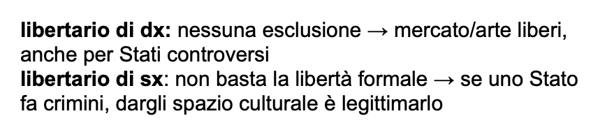 patricia_kirgo's tweet photo. @caso_non ovvio: travaglio è un libertario di dx, luttazzi è un libertario di sx. infatti sono in disaccordo anche sul finanziamento pubblico alla cultura (trav contrario, lutt a favore) #differenze https://t.co/Dgu0FAPOGu