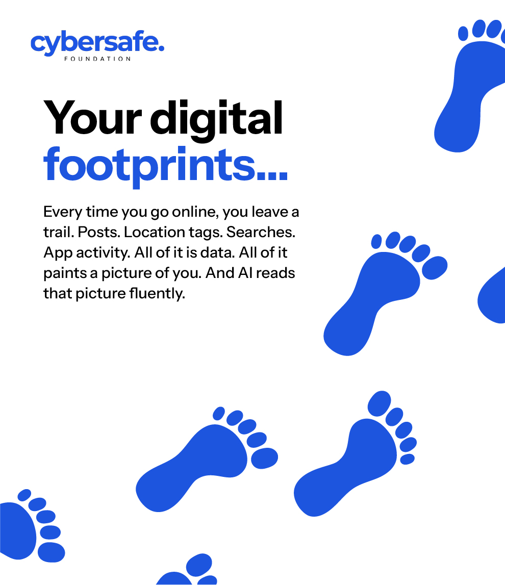 cybersafehq's tweet photo. You didn’t tell AI anything

Your digital footprint did

Be intentional about what you leave online

#AISafety #CyberAwareness https://t.co/JWPOaQztWm