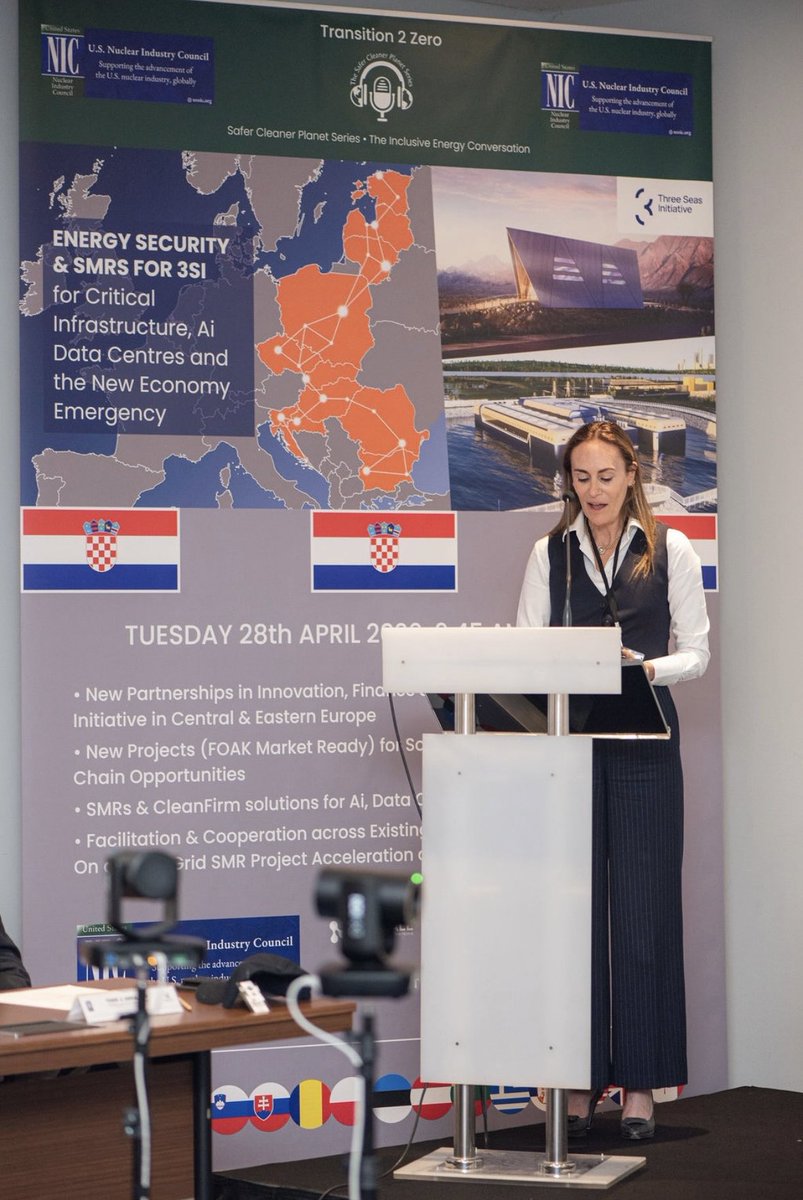 SCPSpodcast's tweet photo. Last week, during 3SI in Dubrovnik, I hosted SMR World Experts in a marathon Roundtable &amp; Panel Day, “Energy Security &amp; SMRs for 3SI’s Critical Infrastructure, Ai &amp; Data Centres and The New Economy Emergency”, full set of Speakers &amp; Stills find on LinkedIn @ Laetitia Mary Cash https://t.co/VXnnHPYnsd