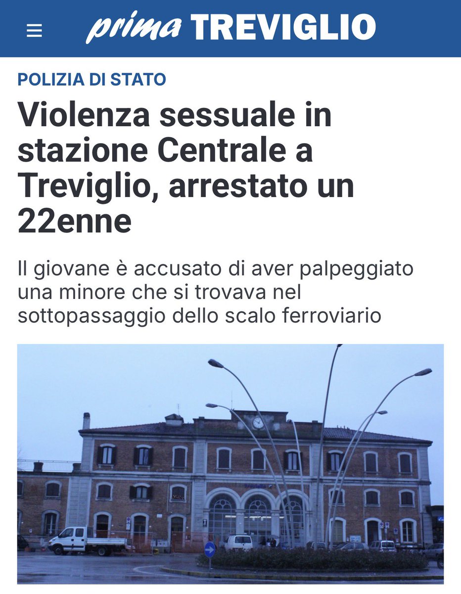 ErikMolteni's tweet image. La sicurezza è un diritto: servono più presenza, controlli costanti, illuminazione e prevenzione.

Tolleranza zero per chi sbaglia, ma anche interventi su degrado e marginalità.
Basta slogan: servono soluzioni concrete.

#Treviglio #Sicurezza #Legalità