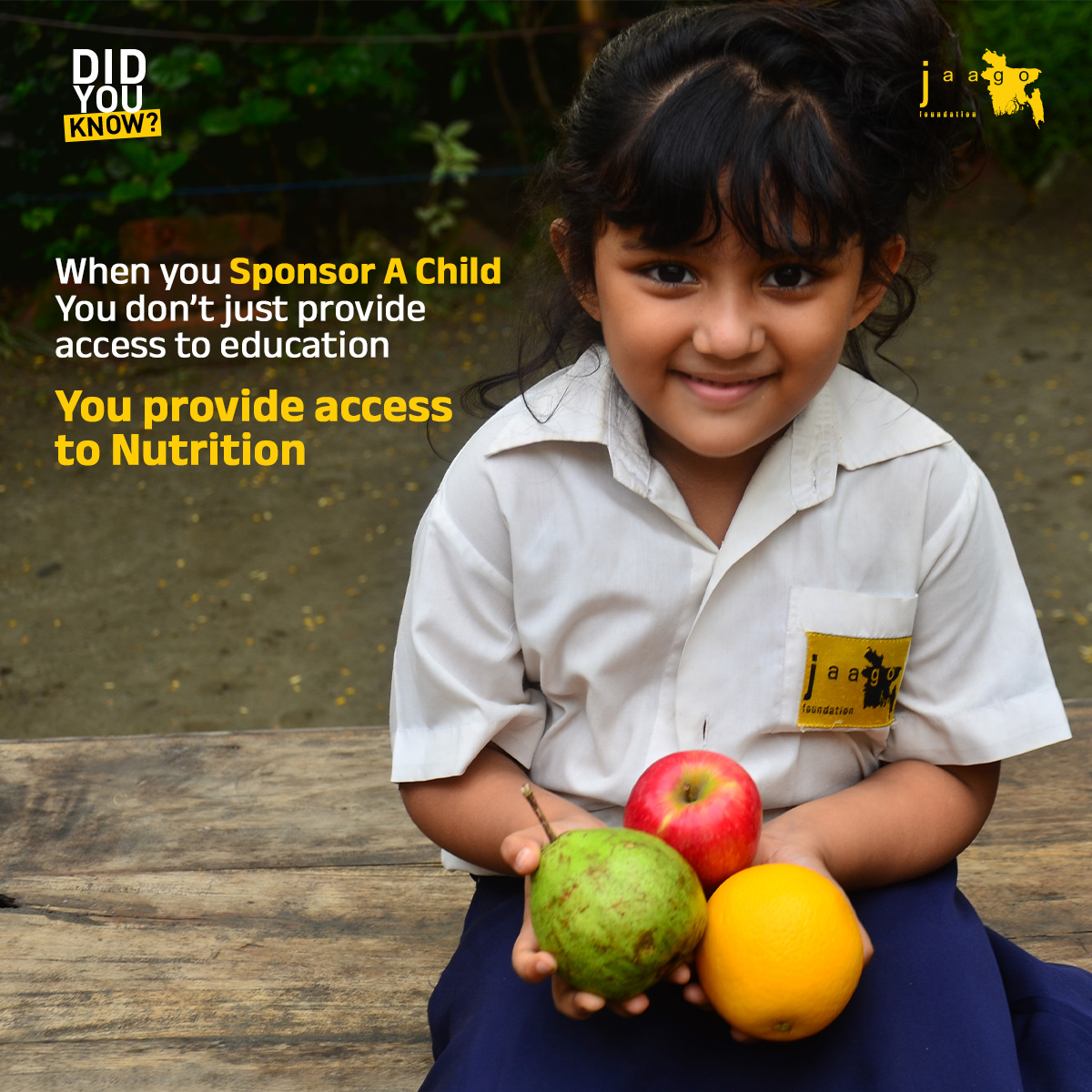 JAAGOFoundation's tweet photo. Sponsoring a child is never just about schooling, it’s about giving a child the chance to thrive every single day with access to learning materials, nutrition, and health and hygiene support.

To everyone who has already stepped forward to be part of a child’s journey toward a brighter future, thank you!

And if you’ve been thinking about it, this is your sign to join in. 

To Sponsor a Child’s education, visit: https://t.co/nlg603z91J

#SponsorAChild #ChangeALife #Generosity #Kindness #Donation #SDG #JAAGOFoundation #JAAGO