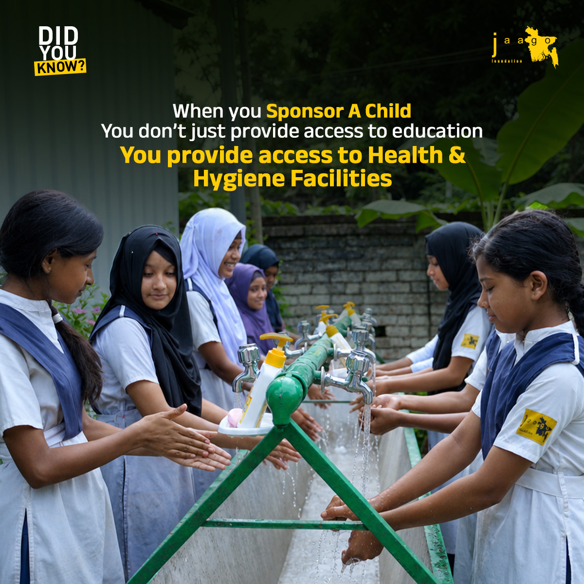 JAAGOFoundation's tweet photo. Sponsoring a child is never just about schooling, it’s about giving a child the chance to thrive every single day with access to learning materials, nutrition, and health and hygiene support.

To everyone who has already stepped forward to be part of a child’s journey toward a brighter future, thank you!

And if you’ve been thinking about it, this is your sign to join in. 

To Sponsor a Child’s education, visit: https://t.co/nlg603z91J

#SponsorAChild #ChangeALife #Generosity #Kindness #Donation #SDG #JAAGOFoundation #JAAGO