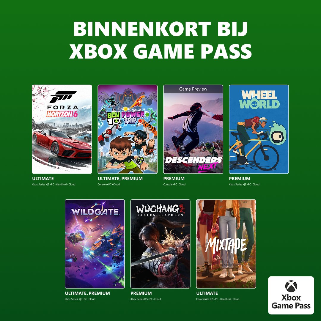 Xbox Belgium tweet media
