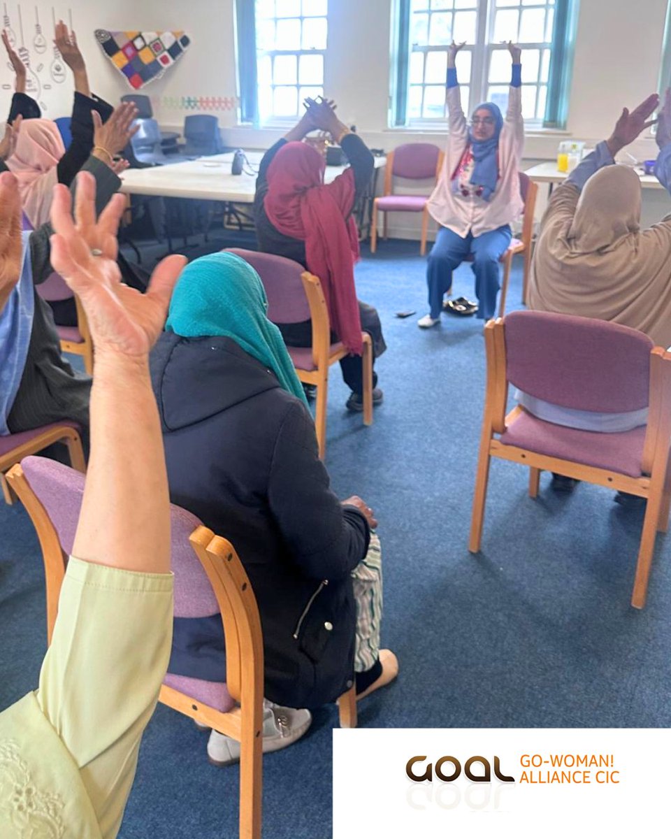 goal_info's tweet image. Tuesdays are full of energy as our physical, health and emotional wellbeing groups get underway  From crafts to yoga, it’s great to see so many ladies choosing what works for them and taking time for themselves.

Sessions funded by @Clarion_Group  @POhWERadvocacy 

#Wellbeing
