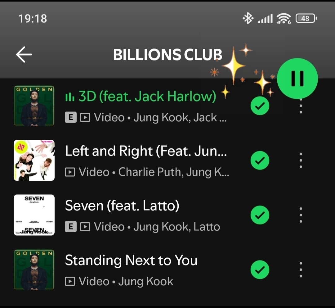 LidiaTan75's tweet image. (Part 2) 🎉 
👋 Hi, I'm Listening 🎧 #3D, #LeftAndRight, #SEVEN and #StandingNextToYou by #JUNGKOOK from "BILLIONS CLUB" on Spotify! 📀🐰🎶 💞

🔗 open.spotify.com/track/6xGr4tVz…

PLEASE KEEP SUPPORTING JUNGKOOK'S MUSIC 🎶 🫶 
#JUNGKOOK #정국 🔥