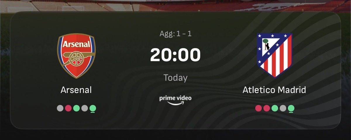 WEFOOTBALL777's tweet image. 2025-26 UEFA CHAMPIONS LEAGUE SEMI-FINALS SECOND LEG
Tue 5 May 20:00 UKT - Arsenal vs Atletico Madrid
#wefootball777 #football #Uefa #uefachampionsleague #championsleague #atleticomadrid #arsenal