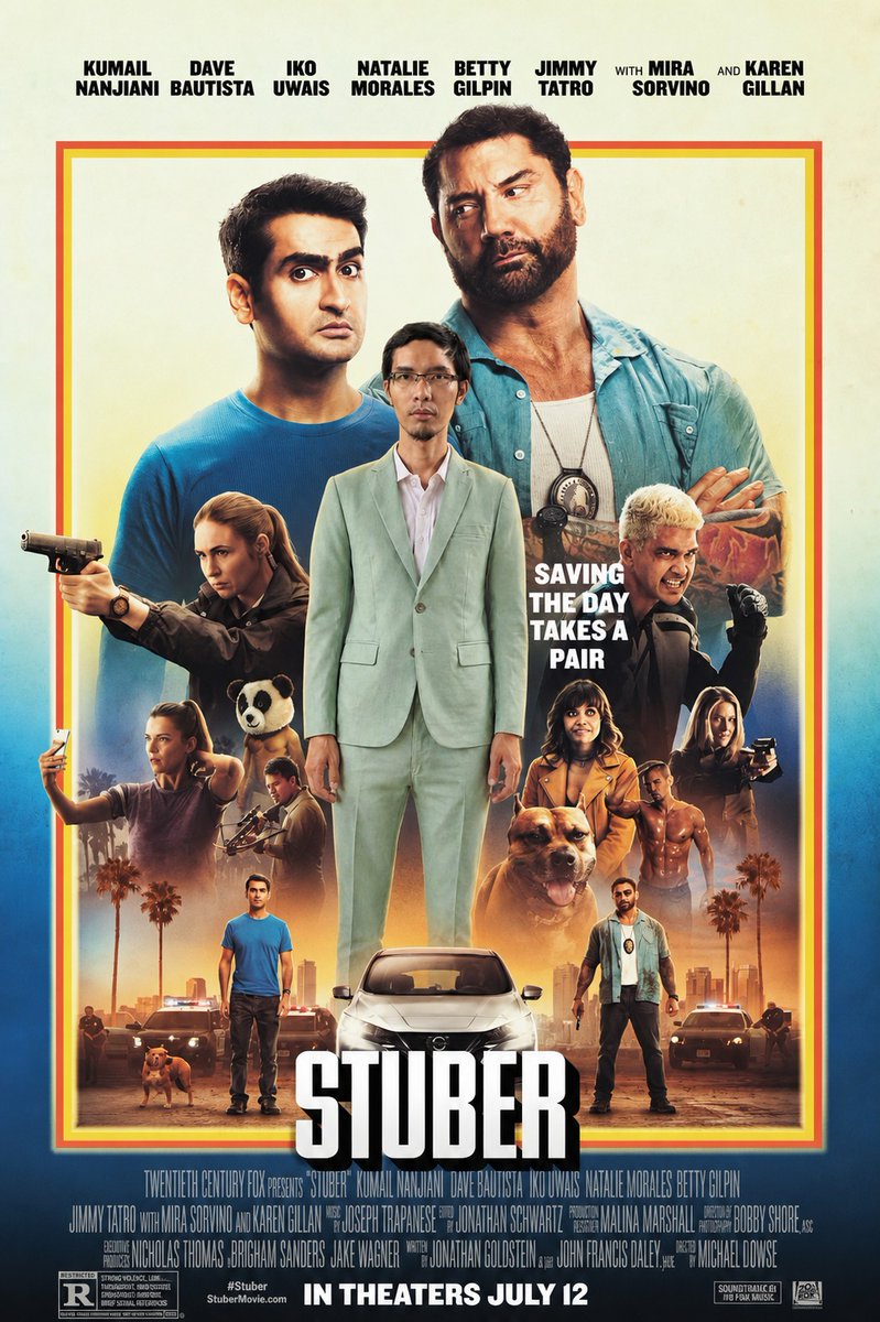 POV : Saya tonton movie Stuber (2019).