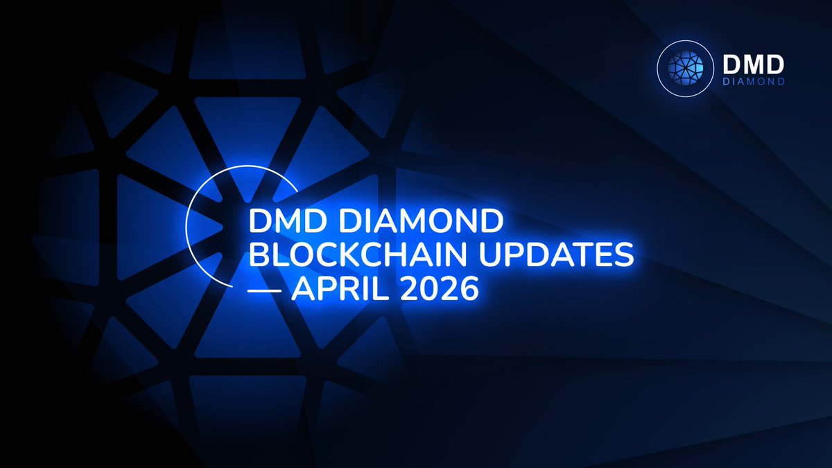 dmdcoin's tweet photo. Another month of active development has come to a close. Here are the developments that took place on the blockchain in April 2026 👇

https://t.co/RwXnDPuczr

#DMDv4 #DMDv4development #DMDDiamondBlockchainDevelopment https://t.co/vi9rQBPSGW