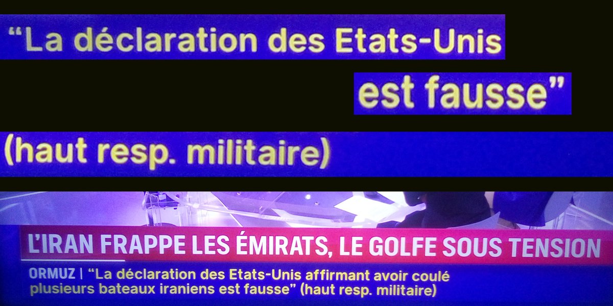 LR36811464's tweet photo. Sur LCI, double manipulation : 

1) Faire passer un haut militaire IRANIEN pour un Américain en omettant sa nationalité.
2) Présenter sa propagande comme une information factuelle et vérifiée.

Omission et Validation les deux piliers des fake news "#LCI #Cnews #Bfmtv #Trump https://t.co/hjOXU8KI3K