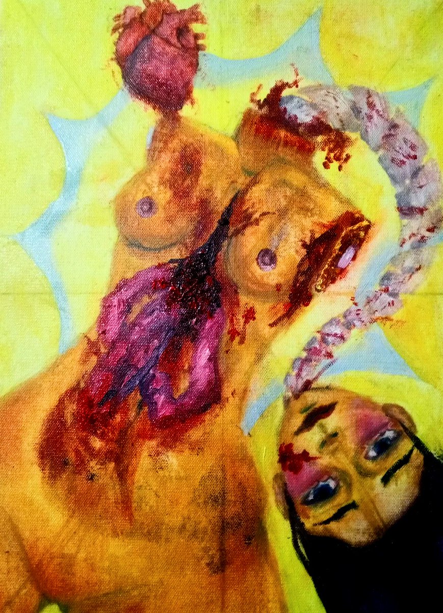 Nunuita's tweet photo. #paint #art #heart #nsfwtwt #nsfw Quiero volverme activa UnU https://t.co/A67wo05OBe
