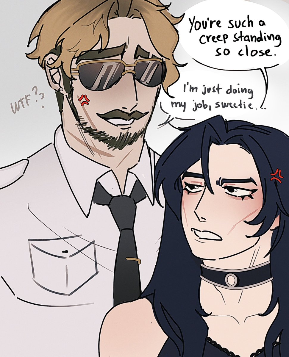 kcho_cola's tweet photo. ✧〳A little doodle after my friend @jormun_gandr joined the Mafia! AU ☺️

He's nice, I promise!! 🙈🙉

Zenith belongs to me
Moon belongs to @jormun_gandr 

[ #rkgk #doodle #oc #octwt ] https://t.co/Hs7PyJ4Hvp