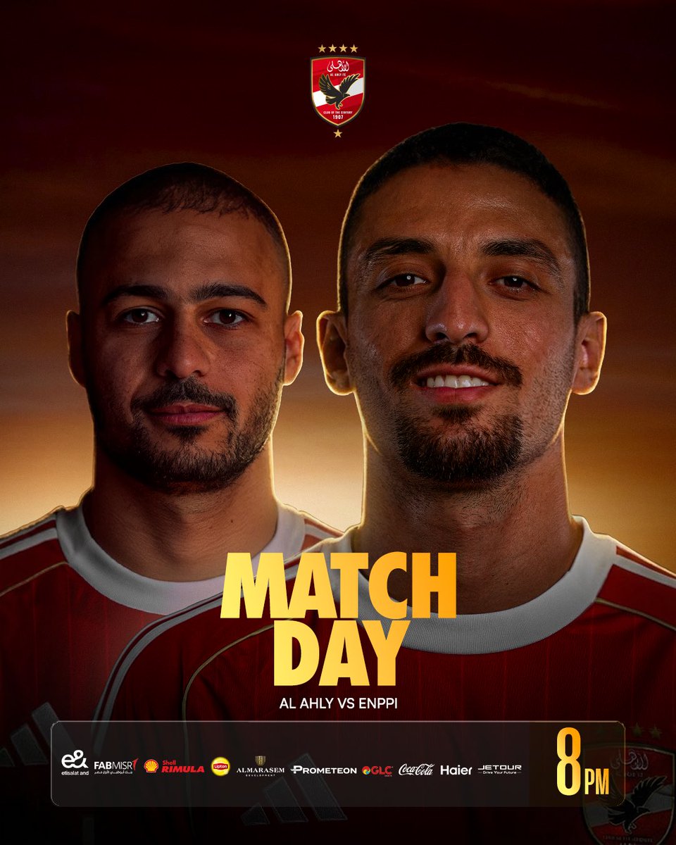 AlAhly's tweet photo. يوم المباراة 🔴 https://t.co/Kqbbjf1hOv