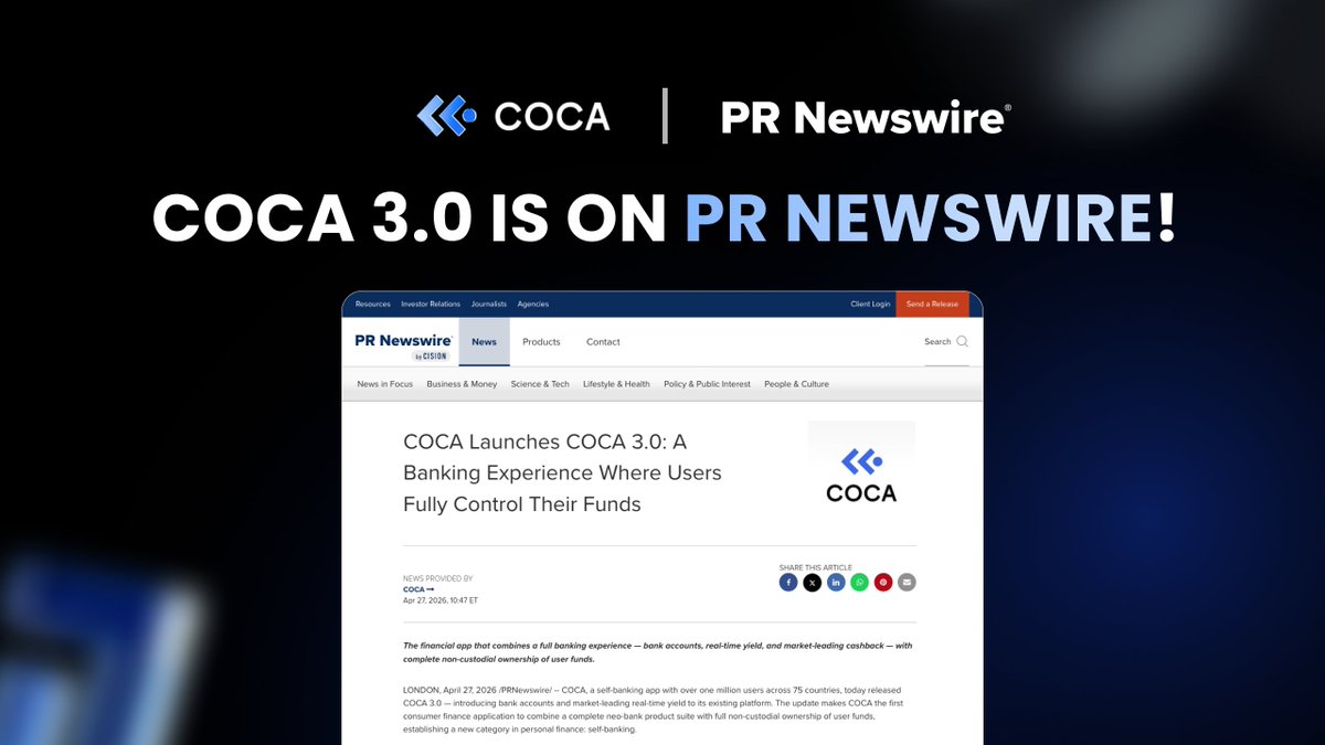 COCA tweet media