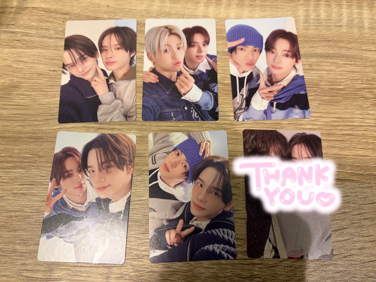 21lee_s8's tweet photo. TWS 5th Mini Album NO TRAGEDY
交換 トレカ 封入 weverse ケミ ケミトレカ

譲　写真のもの

求　フンジェランズ　

郵送での交換希望です📮
お気軽にお声掛けください https://t.co/TyU9xnCCeC