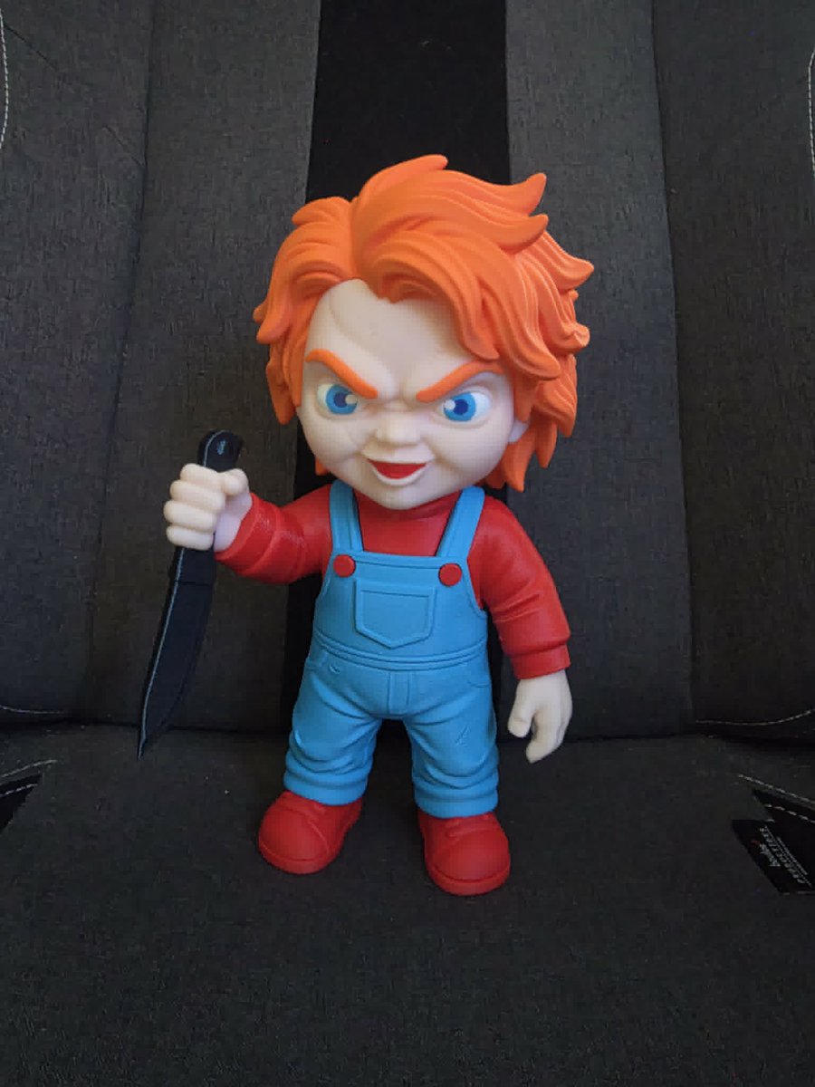 Slacking_dad's tweet photo. Couple of little prints done over at https://t.co/YBPaUtbWlS

#3dprint #arcraiders #chucky #terrifier #arttheclown https://t.co/DlCqsbnEDg