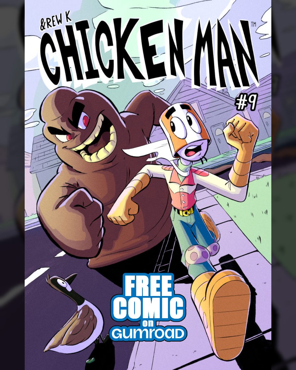 funpix_comics's tweet photo. Read Chicken Man Issue 9 for free on my Gumroad... Kickstarter is coming later this year!
#chickenman #comicbooks #comics #comedy #freecomics https://t.co/PMhClZV7QY