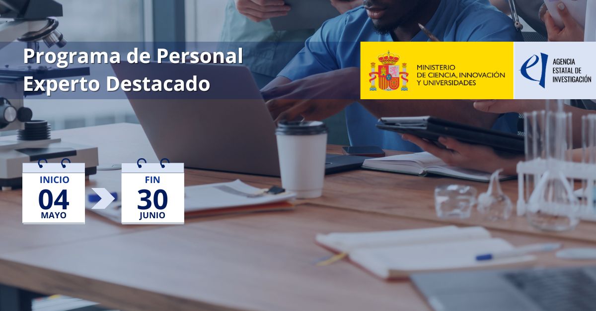 AgEInves's tweet image. 🚀 El Programa de Personal Experto Destacado incorpora Expertos/as del SP para apoyo a la elaboración, gestión, seguimiento y evaluación de programas de #investigación científica y técnica e #innovación de la #AEI.
📅  4 may - 30 jun
 ℹ️aei.gob.es/noticias/progr…
#ExpertosDestacados