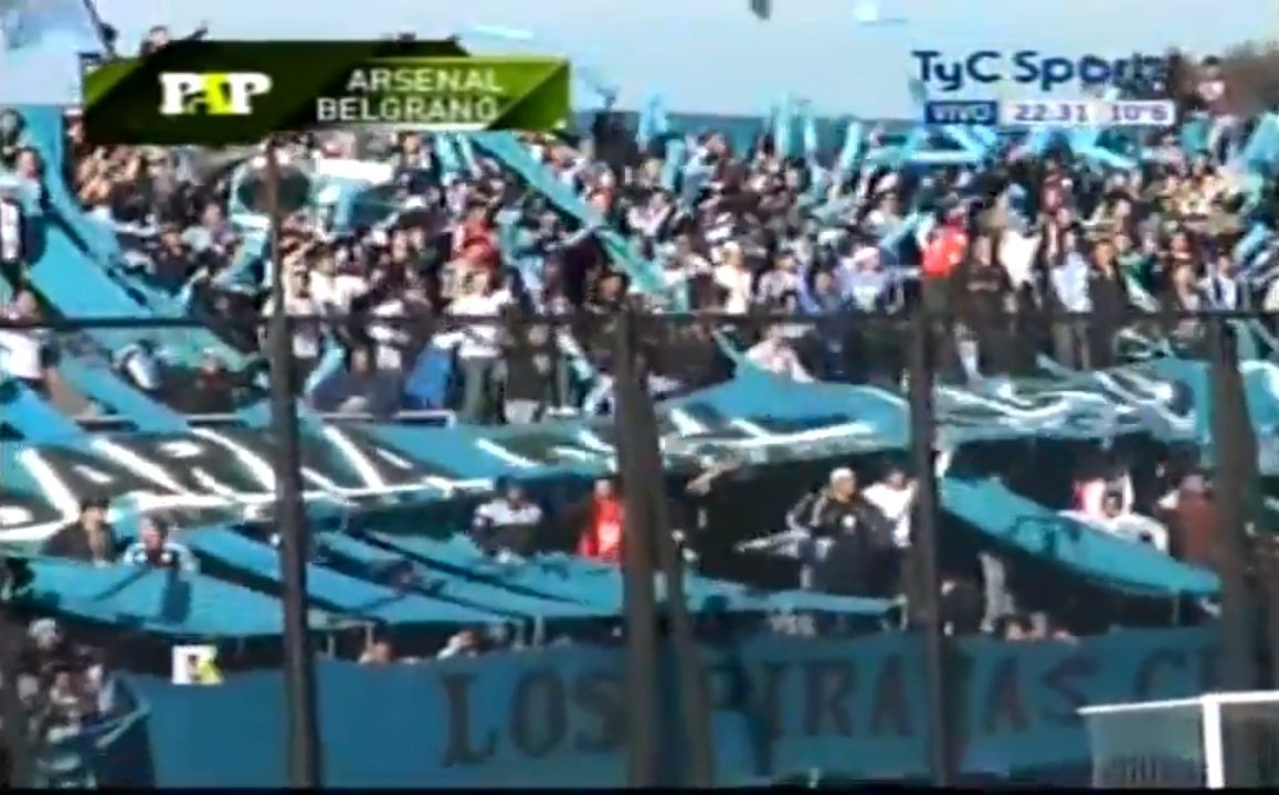 y todos con hinchada visitante solo para que recuerden que el fútbol que vemos hoy día es una porquería absoluta