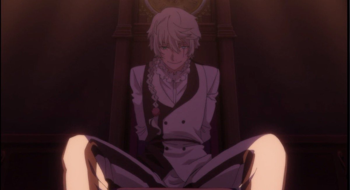 snowykolya's tweet image. that one time nikolai unbuttoned his vest and bones buttoned it back up