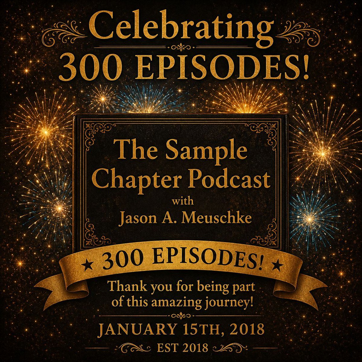 Sample Chapter Podcast tweet media